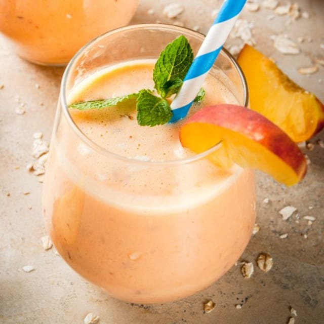 Peach Smoothie.