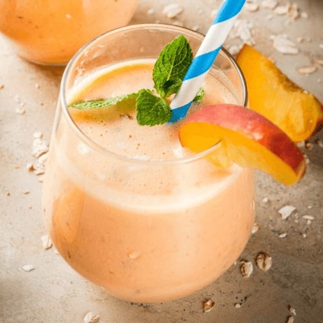 Peach Smoothie.