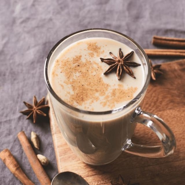 Dirty Chai Tea Latte.